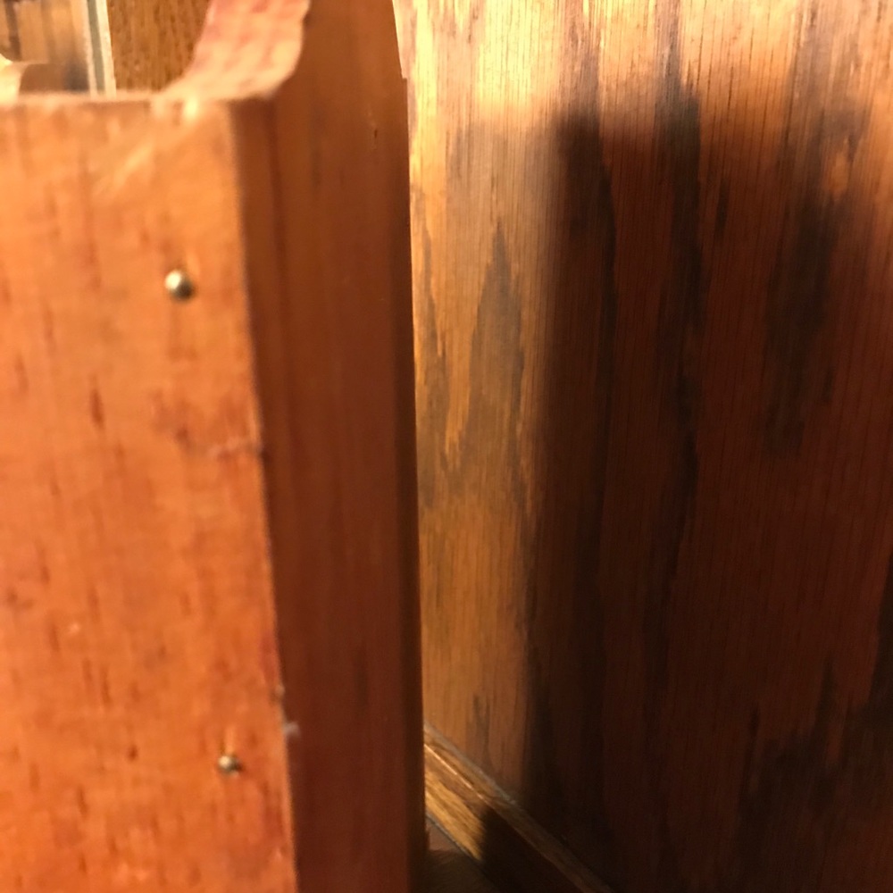 Vintage 1970’s Colonial Small Pine Shelf with Drawer - Picture 6 of 13